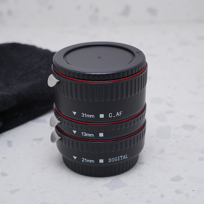 Tubos de extensión canon EF - USADO 1