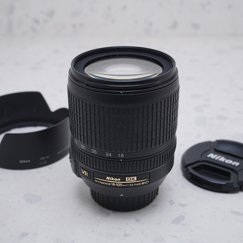 Nikon AF-S DX NIKKOR 18-105mm f3.5-5.6G ED VR - USADO 2