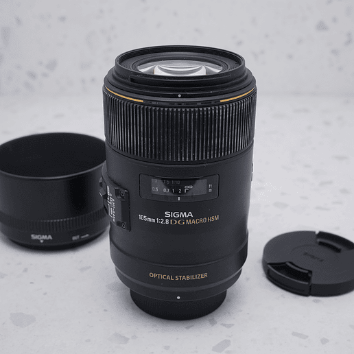 Sigma 105mm f/2.8 EX DG OS HSM para Nikon F - USADO 2
