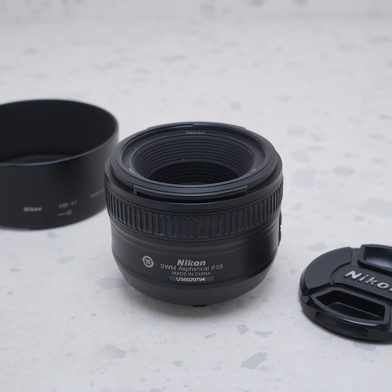 Nikon AF-S 50mm f/1.8G - USADO 3