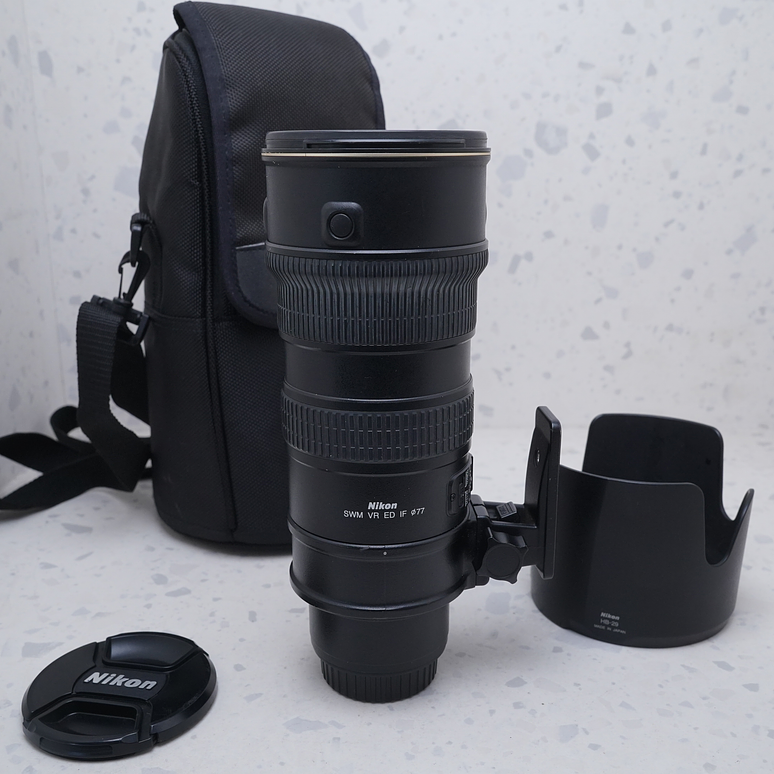 AF-S VR Zoom-NIKKOR 70-200mm f/2.8G IF-ED - USADO 3