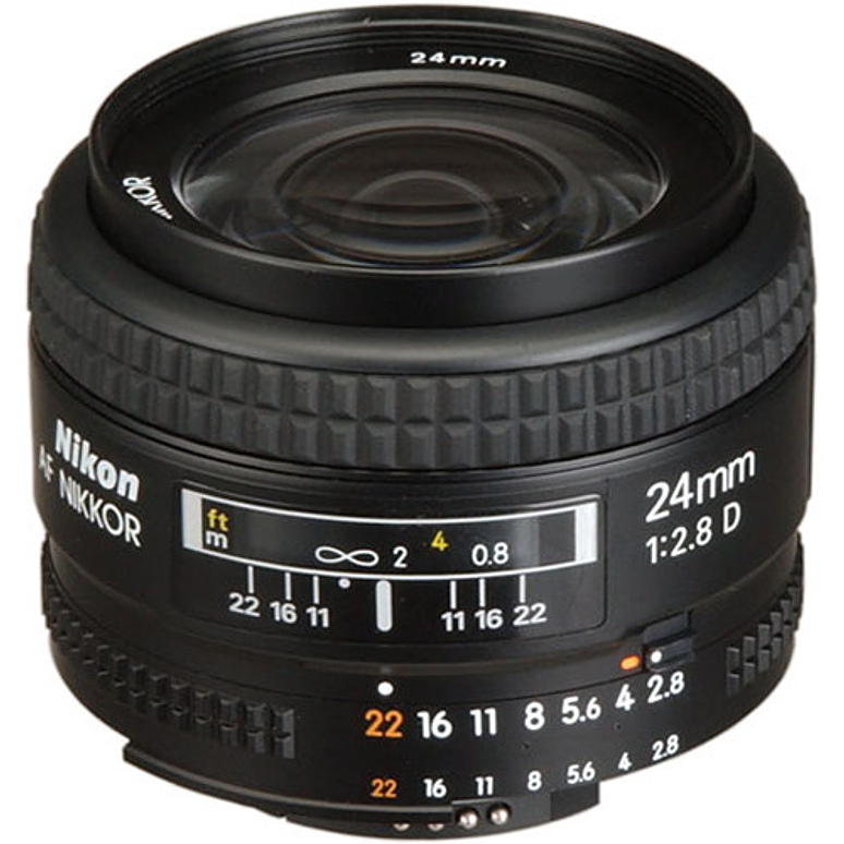 Nikon AF NIKKOR 24mm f/2.8D - USADO 1