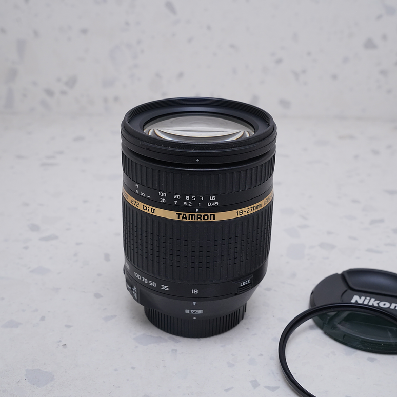 Tamron AF 18-270mm F3.5-6.3 Di II VC LD PARA NIKON - USADO 1