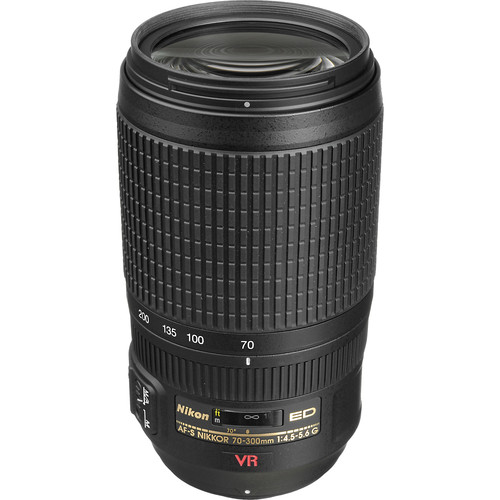 極美品 Nikon AF-S Nikkor 70-300mm F4.5-5.6G Nikon AF-S NIKKOR 70-300mm f/4.5-5.6G IF-ED VR - Usado