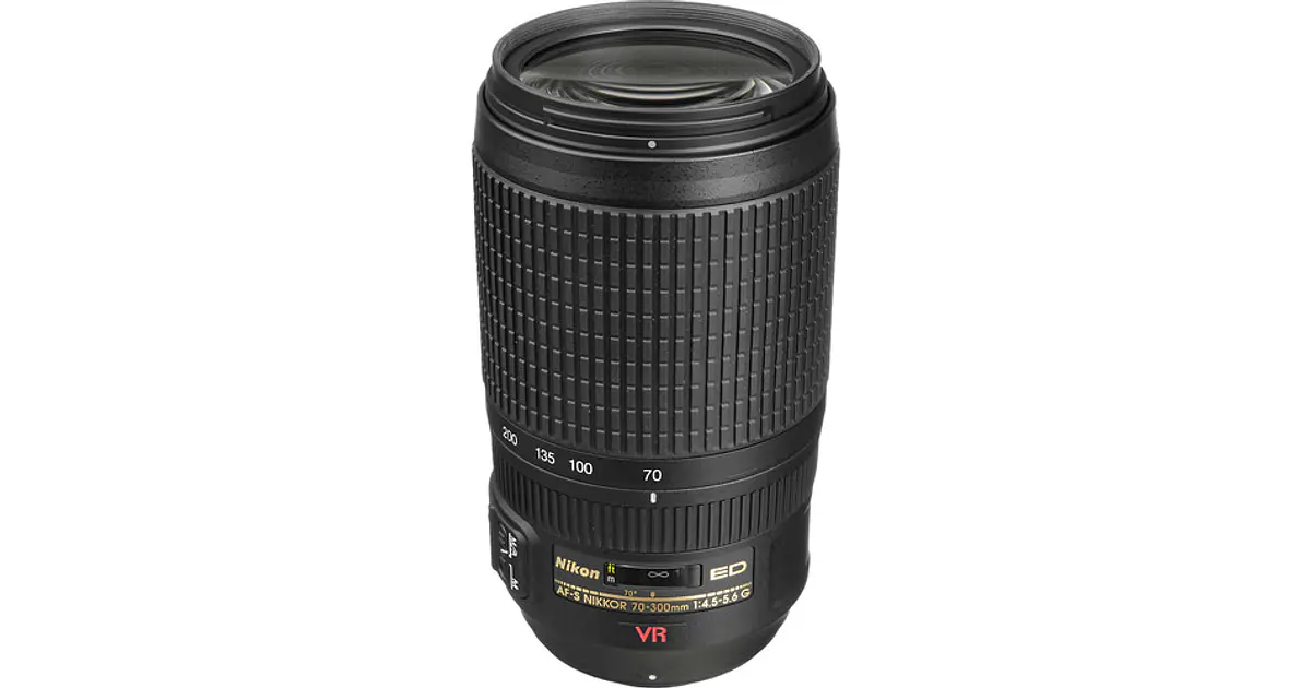 Nikon AF-S NIKKOR 70-300mm f/4.5-5.6G IF-ED VR - Usado