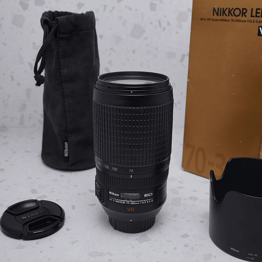 Nikon AF-S NIKKOR 70-300mm f/4.5-5.6G IF-ED VR - USADO 2