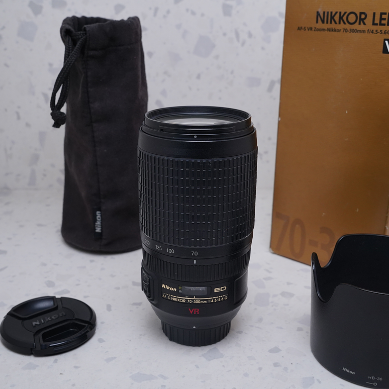 Nikon AF-S NIKKOR 70-300mm f/4.5-5.6G IF-ED VR - USADO 2