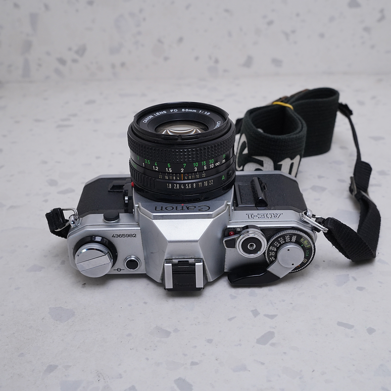Canon AE-1 + 50mm + Kalimar 80-200mm - USADO 5