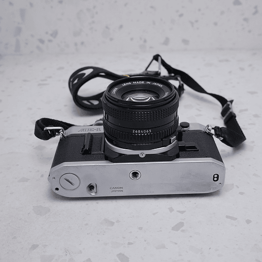 Canon AE-1 + 50mm + Kalimar 80-200mm - USADO 6