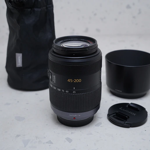 Panasonic 45-200mm f/4-5.6 G Vario MEGA O.I.S. - USADO 2