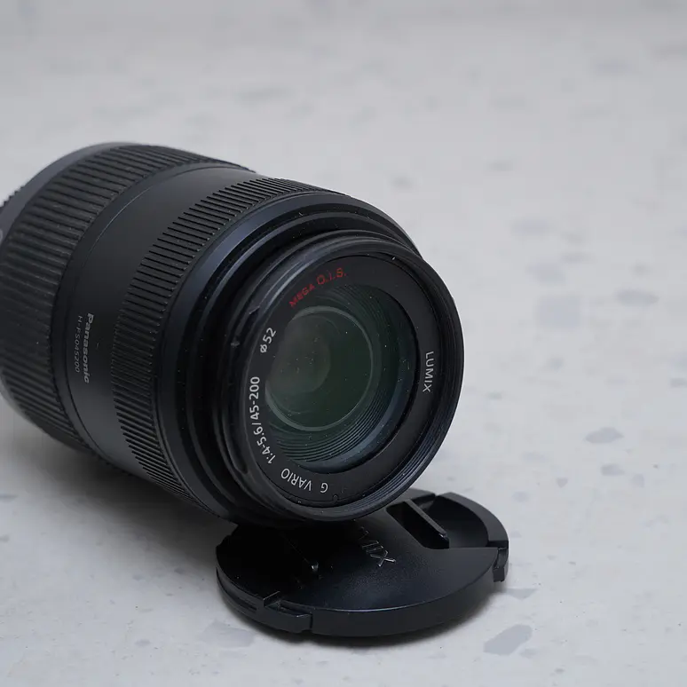 Panasonic 45-200mm f/4-5.6 G Vario MEGA O.I.S. - USADO 4