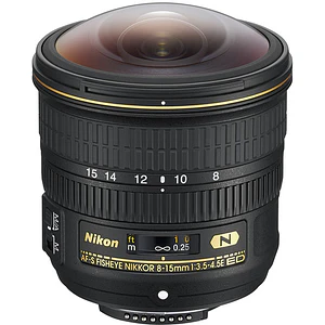 Nikon AF-S Fisheye NIKKOR 8-15mm f/3.5-4.5E ED - USADO