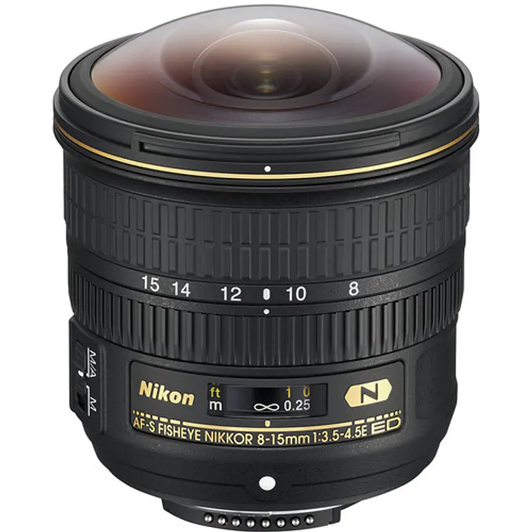 Nikon AF-S Fisheye NIKKOR 8-15mm f/3.5-4.5E ED - USADO 1