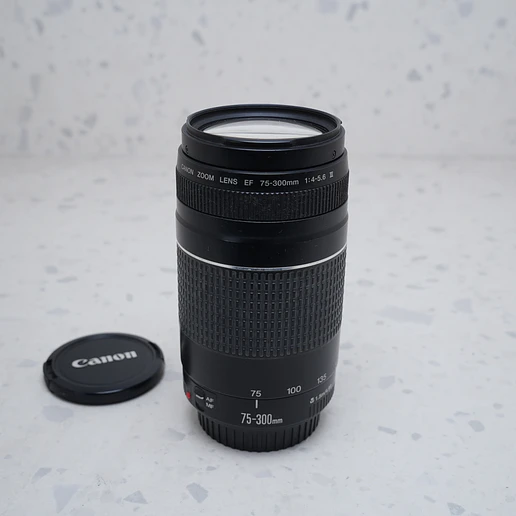 Canon EF 75 300mm f4-5.6 III - USADO 2
