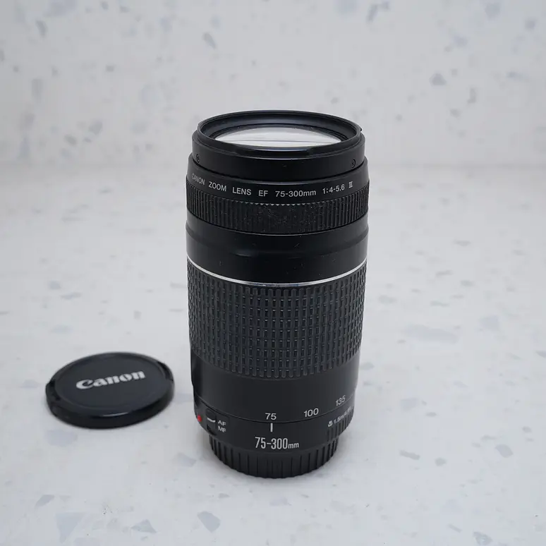 Canon EF 75 300mm f4-5.6 III - USADO 2