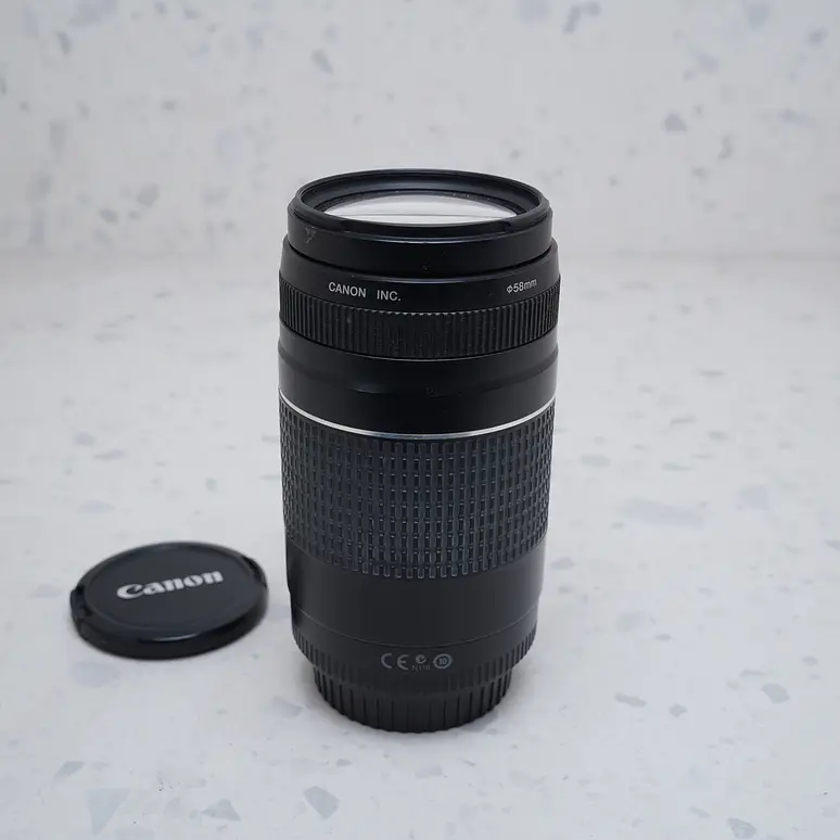 Canon EF 75 300mm f4-5.6 III - USADO 3
