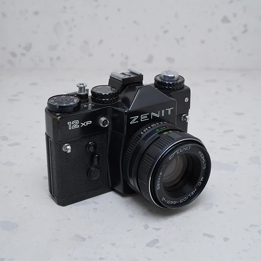 Cámara Zenit 12XP más Helios 58mm F2 - USADO 3