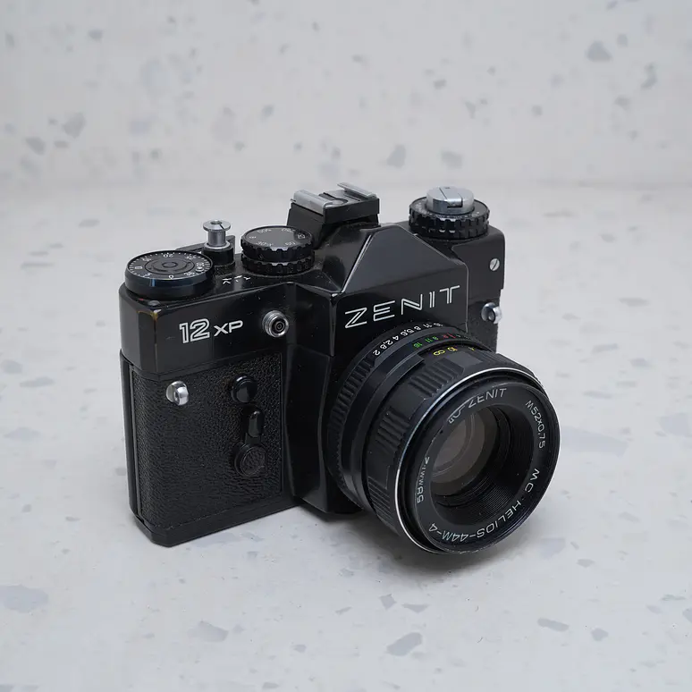 Cámara Zenit 12XP más Helios 58mm F2 - USADO 3