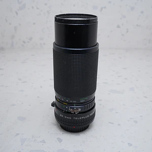 Vivitar 75-200mm f/4.5 para Nikon F + Teleconverter- USADO