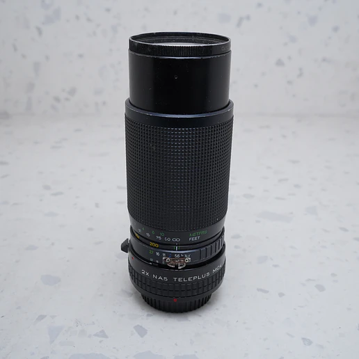 Vivitar 75-200mm f/4.5 para Nikon F + Teleconverter- USADO 1