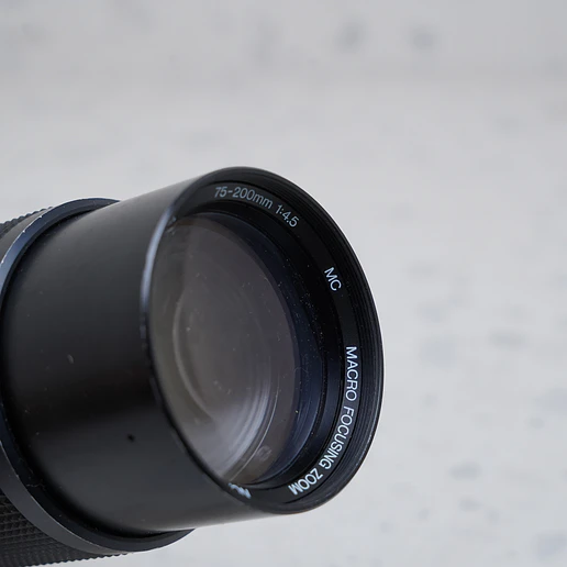 Vivitar 75-200mm f/4.5 para Nikon F + Teleconverter- USADO 3