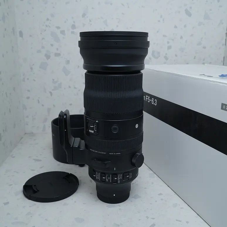 Sigma 150-600mm f/5-6.3 DG DN OS Sports para Sony - USADO 2