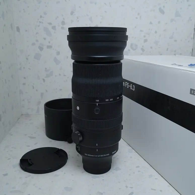 Sigma 150-600mm f/5-6.3 DG DN OS Sports para Sony - USADO 4
