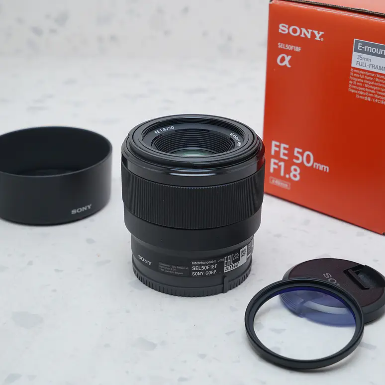 Sony FE 50mm f1.8 - USADO 3