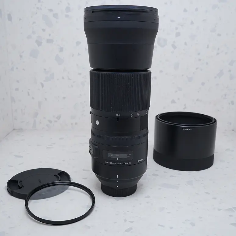 Sigma 150-600mm f5-6.3 DG OS HSM Contemporary para Nikon F - USADO 2