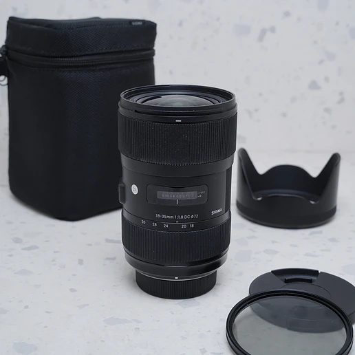Sigma 18-35mm f/1.8 DC HSM Art para Nikon F - USADO 2