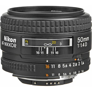 Nikon AF NIKKOR 50mm f/1.4D - USADO