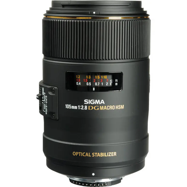 Sigma 105mm f/2.8 EX DG OS HSM para Nikon F - USADO 1