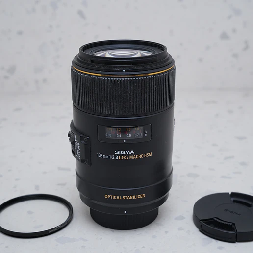 Sigma 105mm f/2.8 EX DG OS HSM para Nikon F - USADO 2