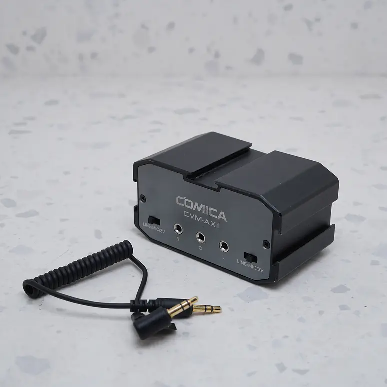Mezclador de audio de dos canales Comica Audio CVM-AX1 - USADO 3