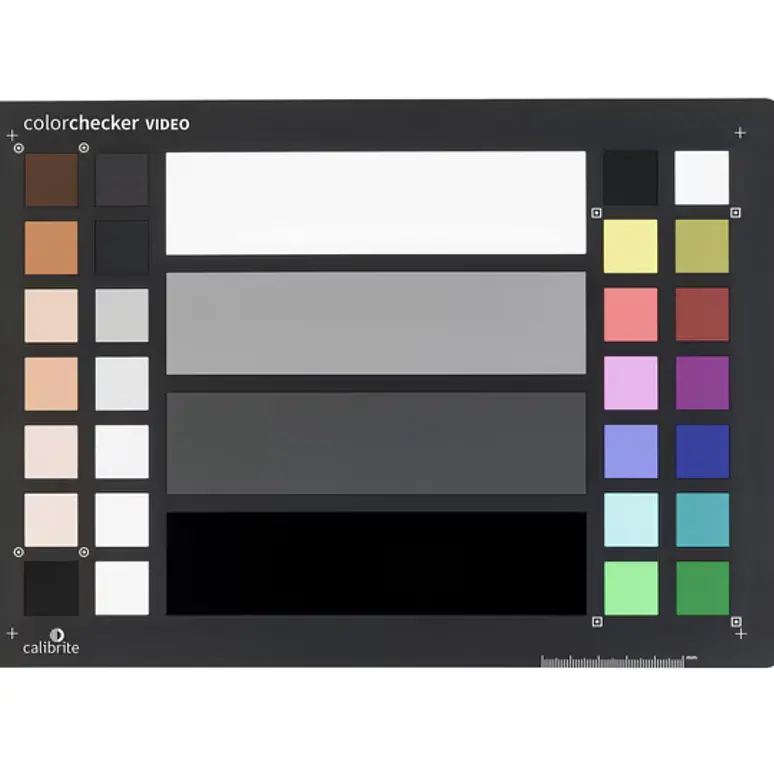 Tabla de calibración de vídeo ColorChecker Calibrite CCVWB - USADO 1