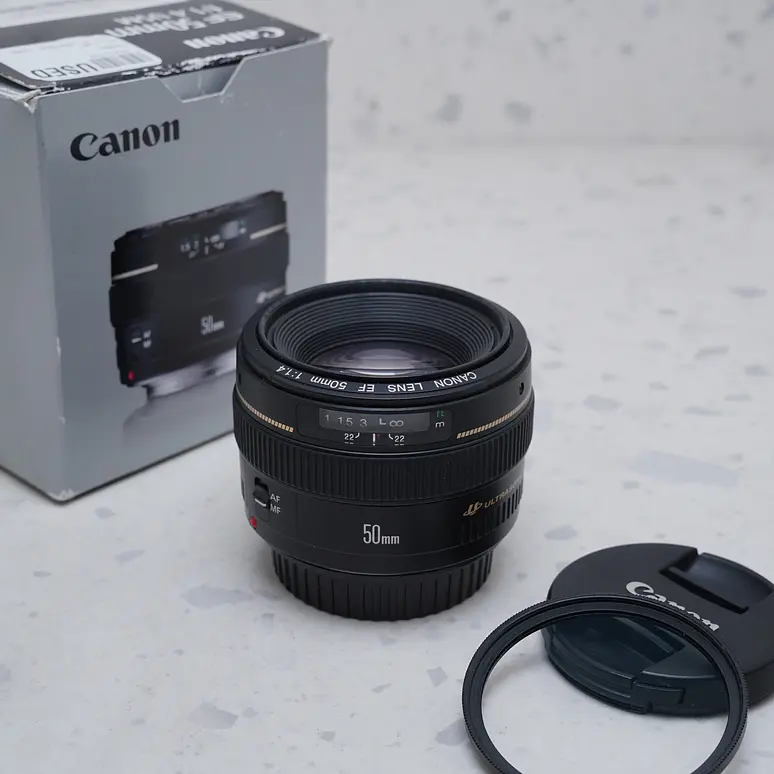 Canon EF 50mm f1.4 USM - USADO 2