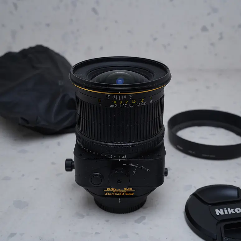 Nikon PC-E NIKKOR 24mm f/3.5D ED Inclin-Shift - USADO 2
