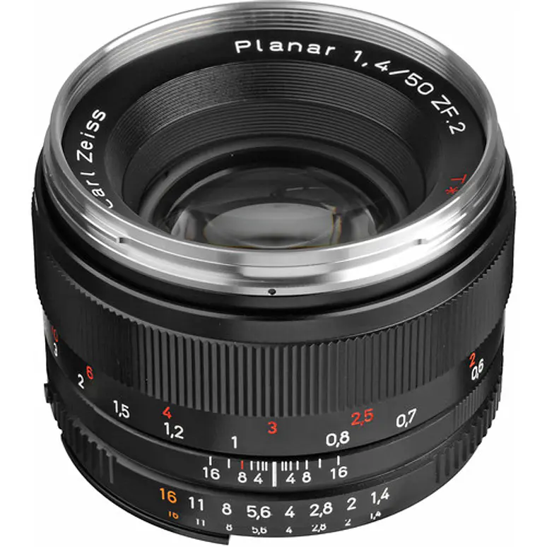 ZEISS Planar T* 50mm f/1.4 ZF.2 para Nikon F - USADO 1