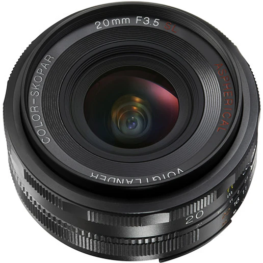 Voigtlander Color-Skopar 20mm f/3.5 SL II N para Nikon F - USADO 1