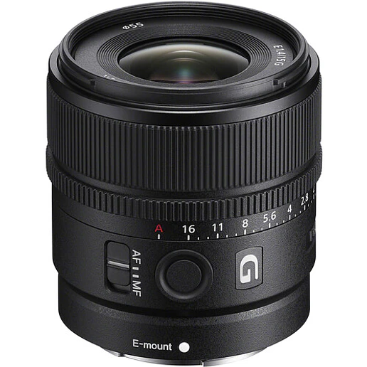 Sony E 15mm f/1.4 G - USADO 1