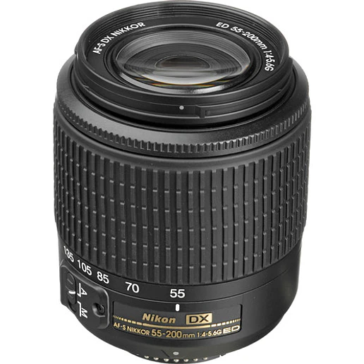 Nikon AF-S DX Zoom-NIKKOR 55-200mm f/4-5.6G ED - USADO 1