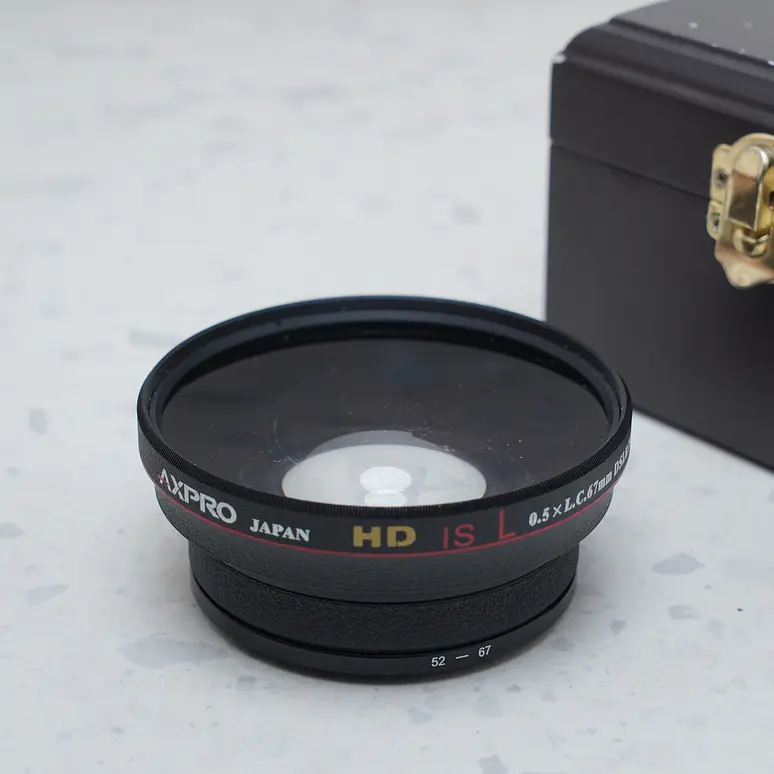 DSLR PRO MC AF Digital Wide Lens / Macro AXPRO 67mm  - USADO 2