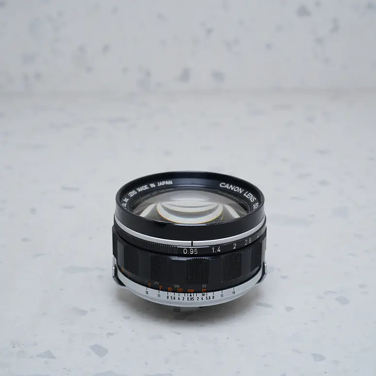 Canon 50mm f0.95 - USADO 1