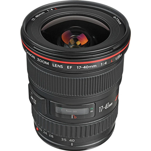 Lente Canon EF 17-40mm f4L USM - USADO 1