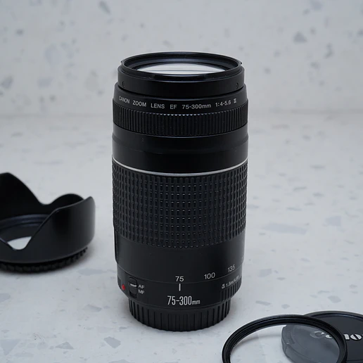 Canon EF 75 300mm f4-5.6 III - USADO 2