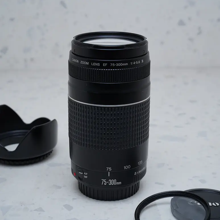 Canon EF 75 300mm f4-5.6 III - USADO 2