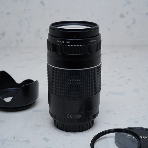 Canon EF 75 300mm f4-5.6 III - USADO 3