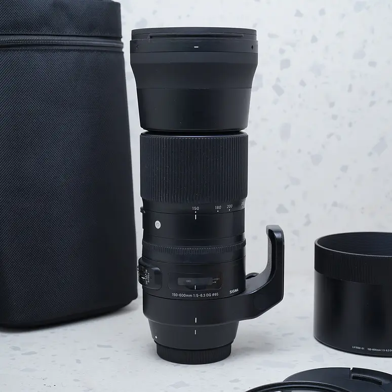 Sigma 150-600mm f/5-6.3 DG OS HSM Contemporary para Canon EF - USADO  2