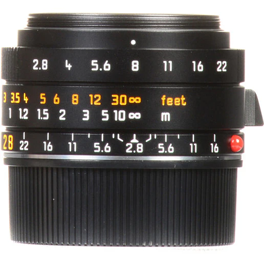 Leica Elmarit-M 28 mm f/2.8 ASPH. Lente (Leica M) - USADO 2