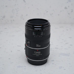 Canon 50mm F/2.5 + Life Size Converter EF - USADO